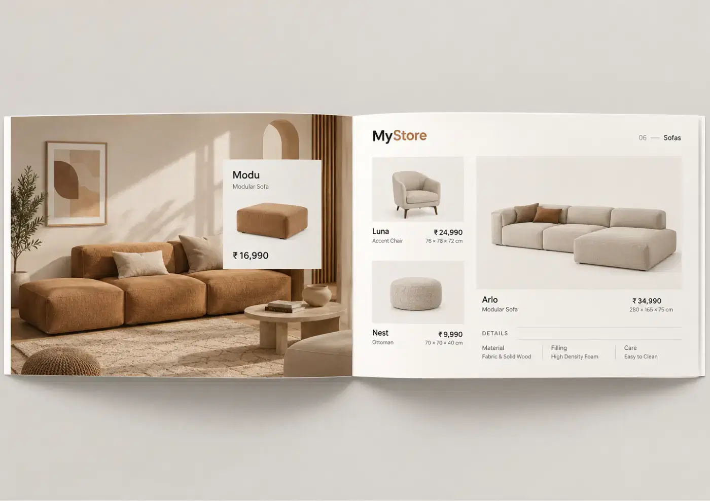 Product Catalog PDF by AllAboutWeb — example 2 of 3