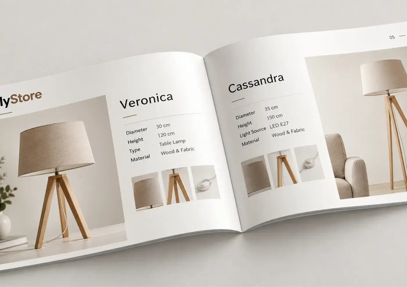 Product Catalog PDF by AllAboutWeb — example 3 of 3